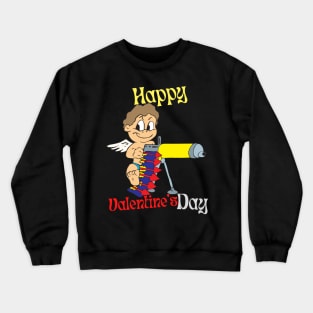 Donald Trump valentines day funny cupid goofy popular trends Crewneck Sweatshirt